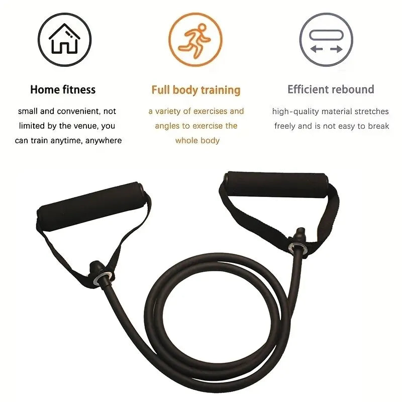 Resistance Bands With Handles, Exercise Bands, Strength Training Equipment At Home