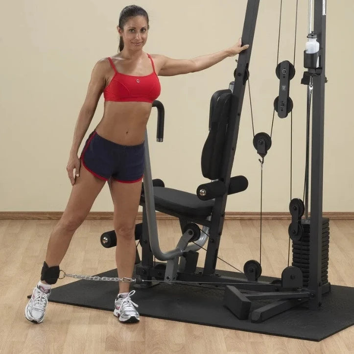 Fitness Ankle Straps Adjustable D-Ring Support Cuffs Gym Leg Strength Workouts