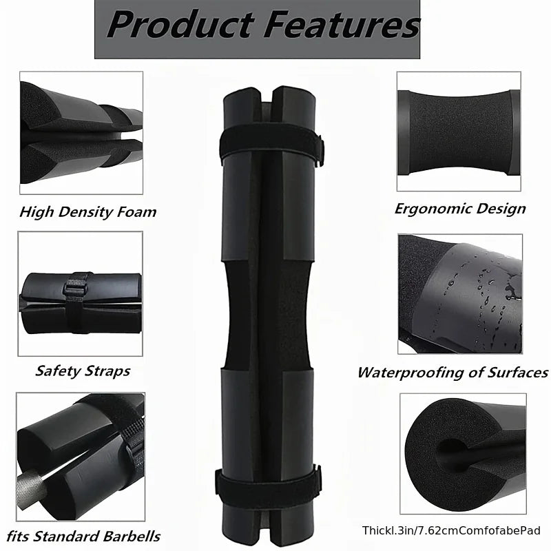 Barbell  Pads Thickened Non-slip Gym Fitness Weightlifting